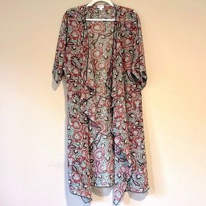💥3/10 Sale - Lularoe Sheer Open Duster Kimono